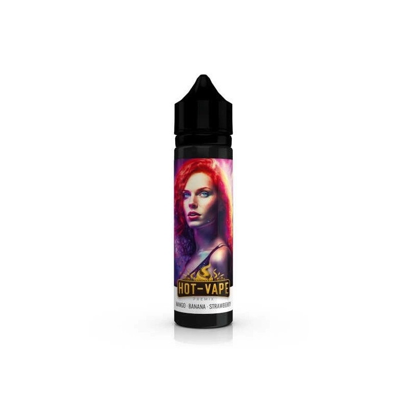 Premix Hot Vape 40/60ml - Mango Banana Strawberry | Eliq Vapoteur