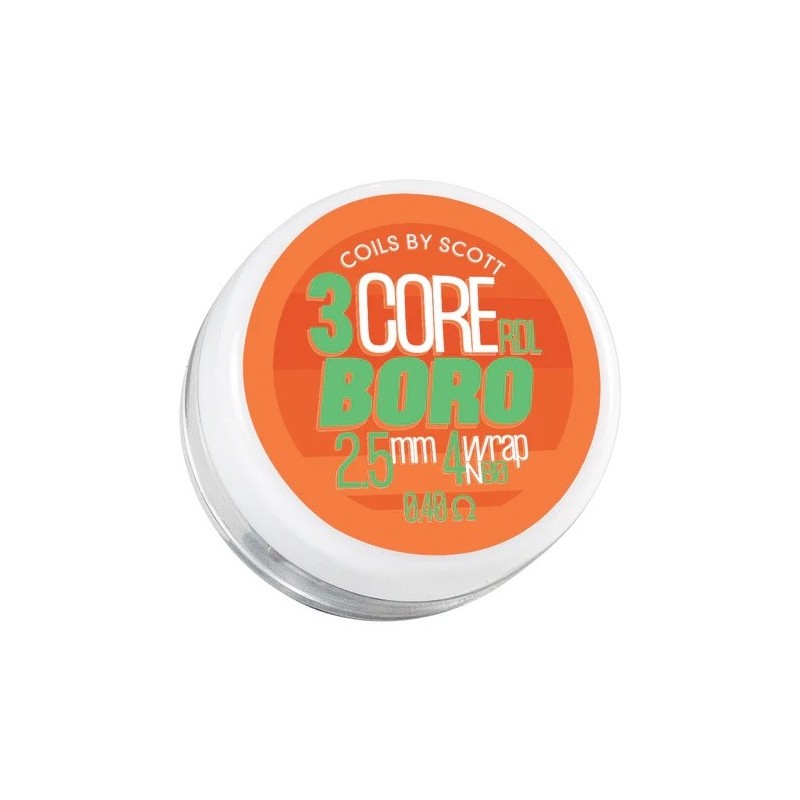 Grzałki 3 Core Boro Aliens - 0.40ohm | Eliq Vapoteur