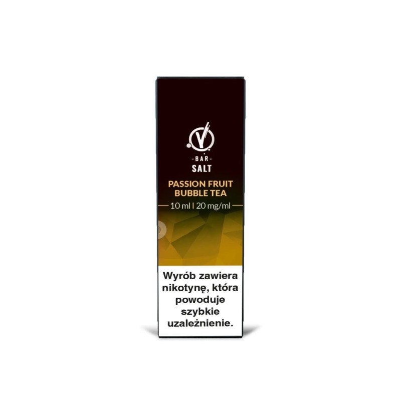 Liquid VBar Salt 10ml - Passion Fruit Bubble Tea | Eliq Vapoteur