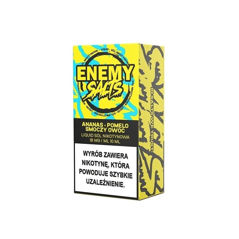 E-liquide Enemy Salts - Ananas Pomelo Fruit du Dragon 18mg | EliqVapoteur