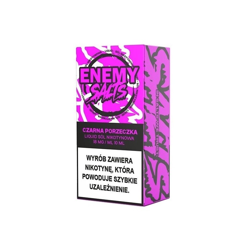 E-liquide Enemy Salts - Cassis 18mg | EliqVapoteur