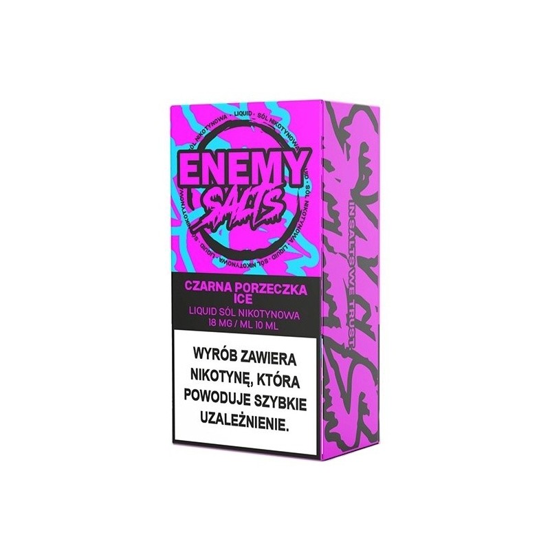 Enemy Salts - Black Currant Ice 18mg | EliqVapoteur