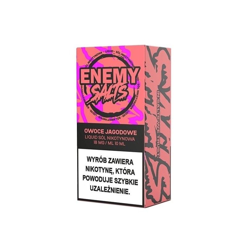 E-liquide Enemy Salts - Fruits Rouges 18mg | EliqVapoteur