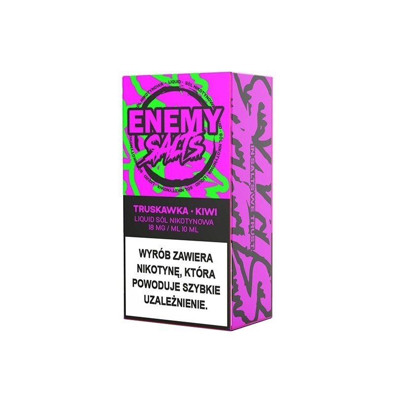 E-liquide Enemy Salts - Fraise Kiwi 18mg | EliqVapoteur