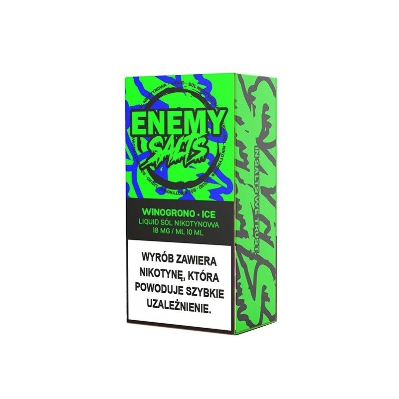 E-liquide Enemy Salts - Raisin Glacé 18mg | EliqVapoteur