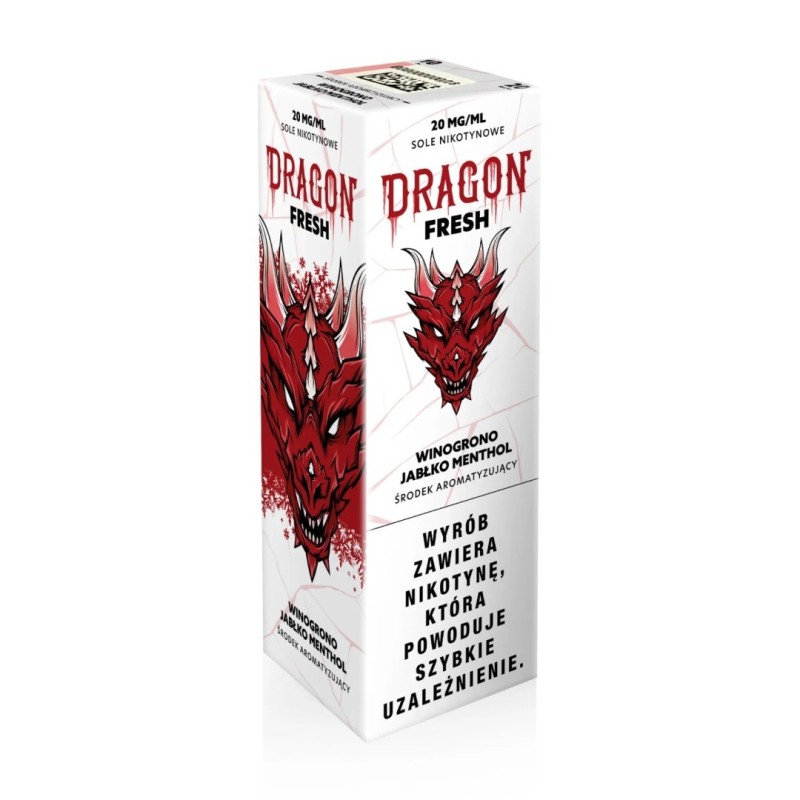 Dragon Fresh Salt - Grape Apple Menthol 20mg | EliqVapoteur