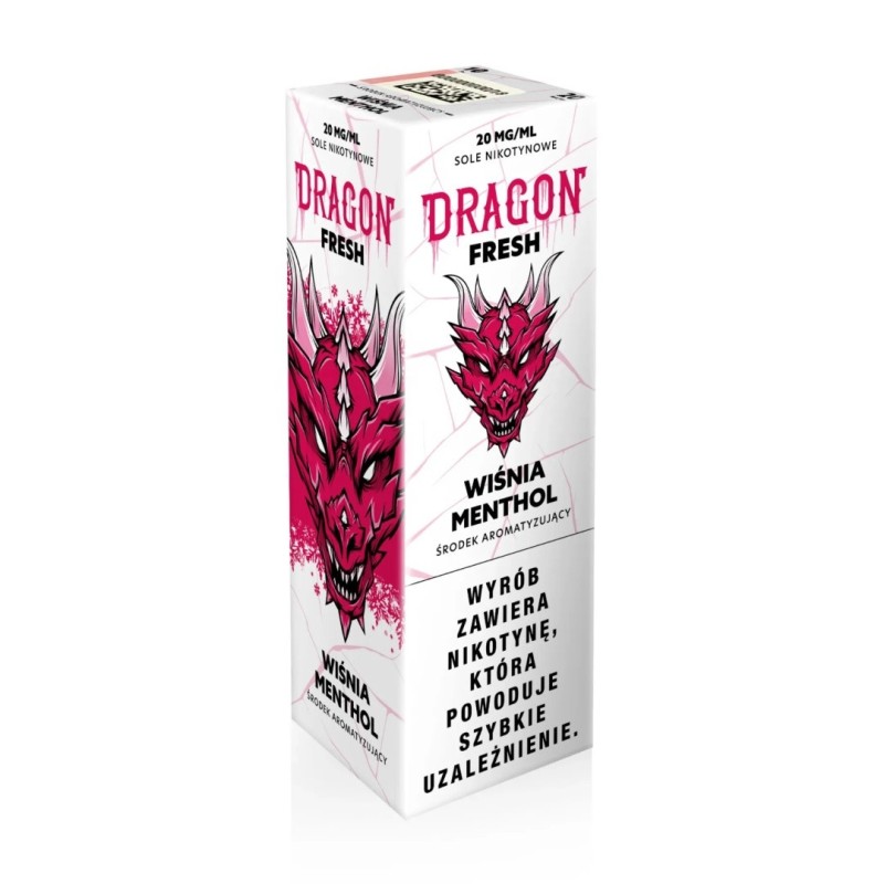 E-liquide Dragon Fresh Salt - Cerise Menthol 20mg | EliqVapoteur