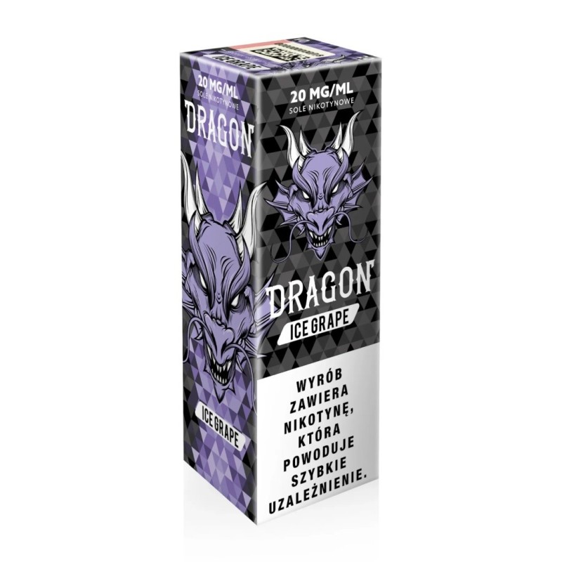 E-liquide Dragon Salt - Ice Grape 20mg | EliqVapoteur