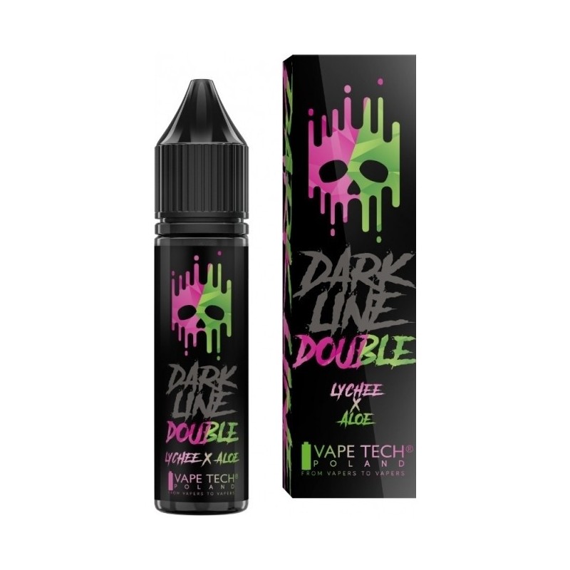Premix Double Dark Line 5/15ml - Litchi & Aloès | EliqVapoteur