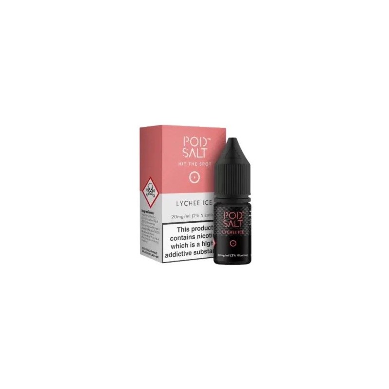 Liquid Pod Salt Core 10ml - Lychee Ice 20mg | Eliq Vapoteur