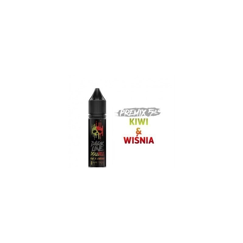 Premix Double Dark Line 5/15ml - Kiwi & Cerise | EliqVapoteur