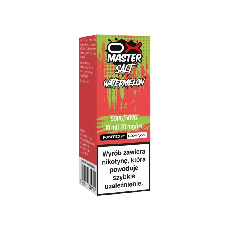 OXVA OX Master Salt E-liquid - Watermelon 20mg | EliqVapoteur