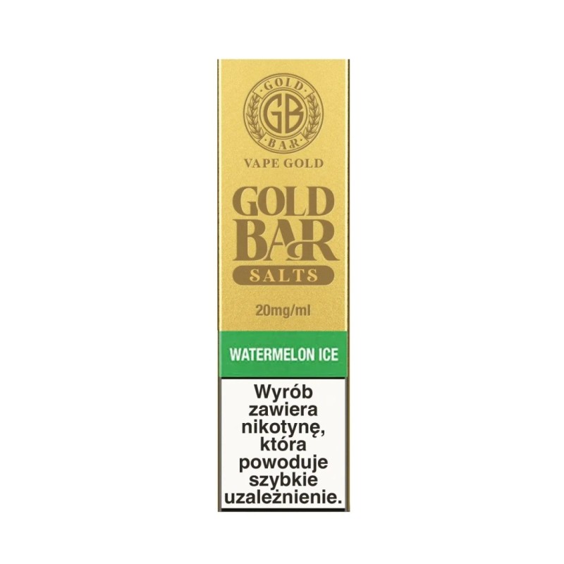 E-liquide Gold Bar Salts - Pastèque Glacée 20mg | EliqVapoteur