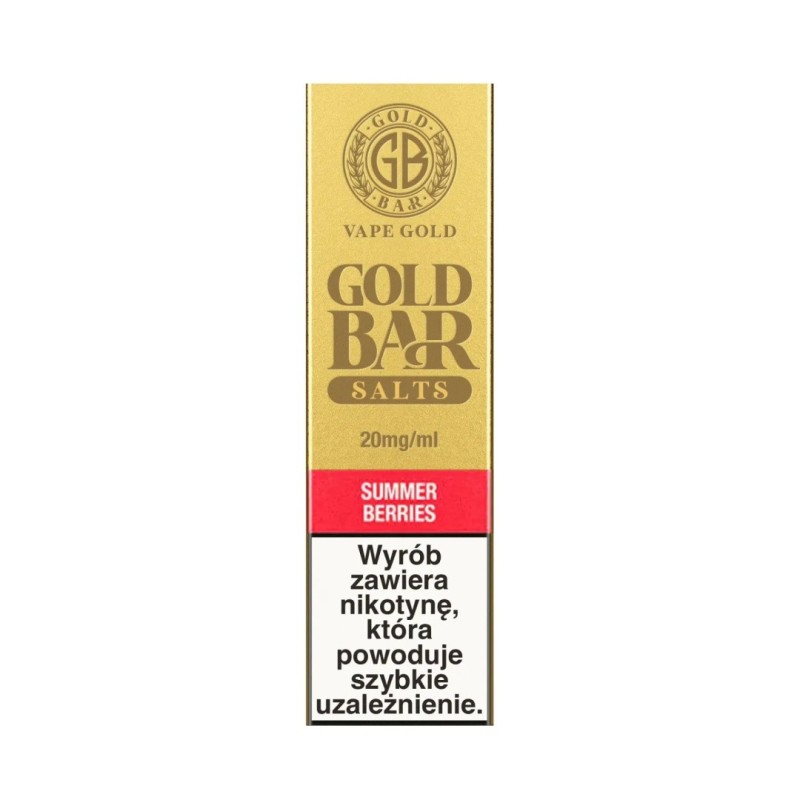 Liquid Gold Bar Salts - Summer Berries 20mg | Eliq Vapoteur