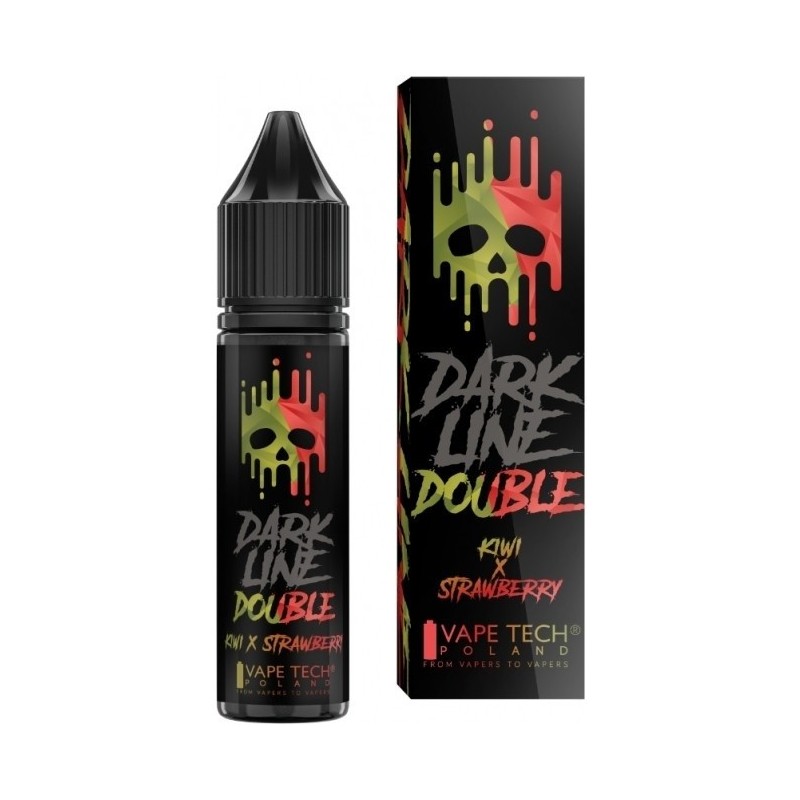 Double Dark Line 5/15ml - Kiwi & Strawberry | EliqVapoteur