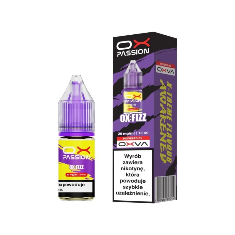 E-liquide OXVA OX Passion Salt - OX Fizz 20mg | EliqVapoteur
