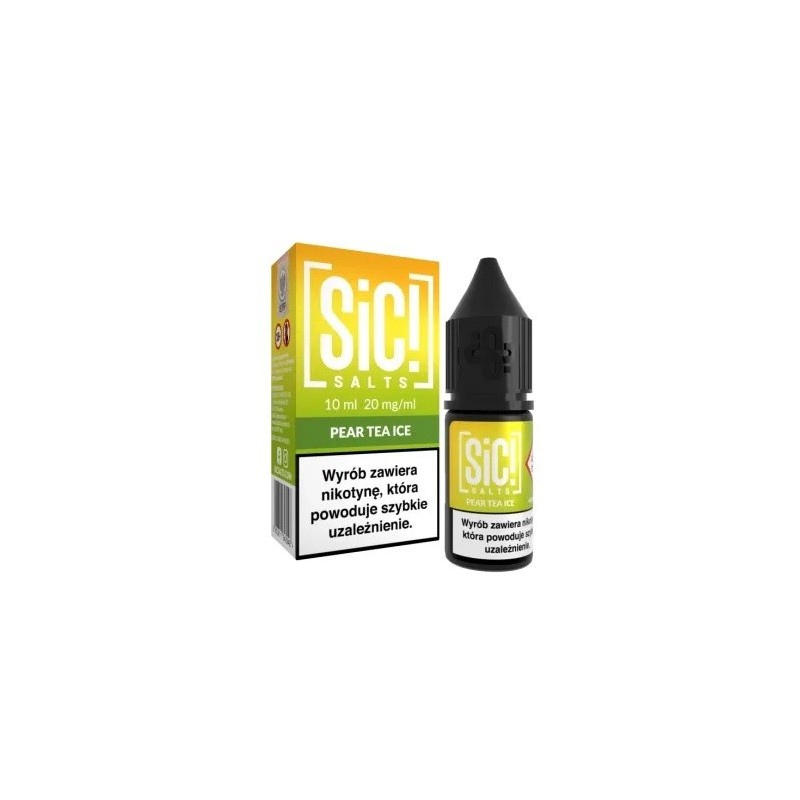 Sic Salts E-liquid 10ml - Pear Tea Ice 20mg | EliqVapoteur