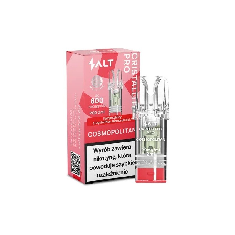 Cristallite Pro Cosmopolitan Cartridge 20mg | EliqVapoteur