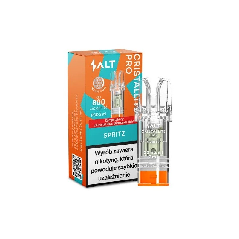 Cristallite Pro Spritz Replacement Pod 20mg | EliqVapoteur
