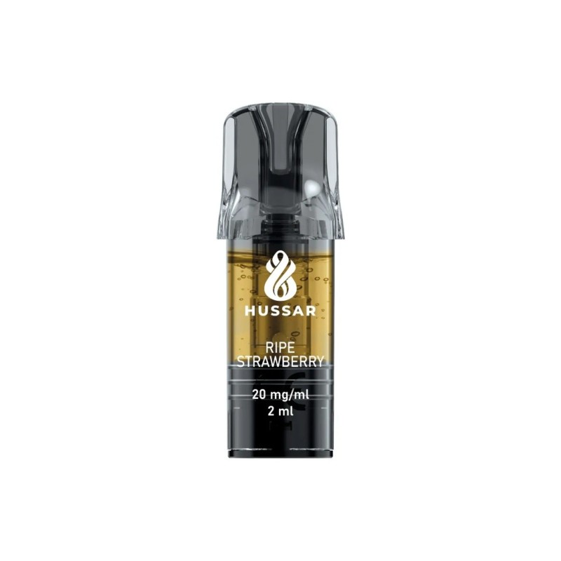 Hussar Aroma Plus Cartridge - Ripe Strawberry 20mg (compatible with Crystal) | EliqVapoteur