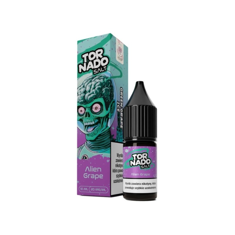 E-liquide Tornado Salt - Alien Grape 20mg | EliqVapoteur