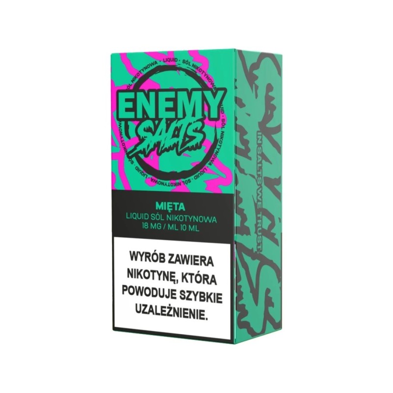 Enemy Salts - Mint 18mg | EliqVapoteur
