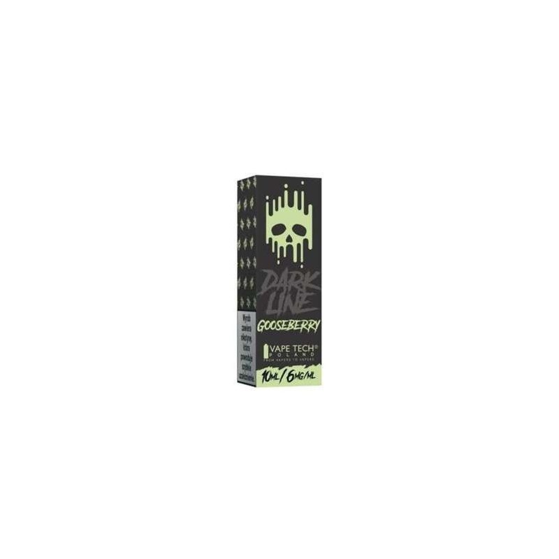 Liquid DARK LINE 10ml - Gooseberry 6mg  | Eliq Vapoteur
