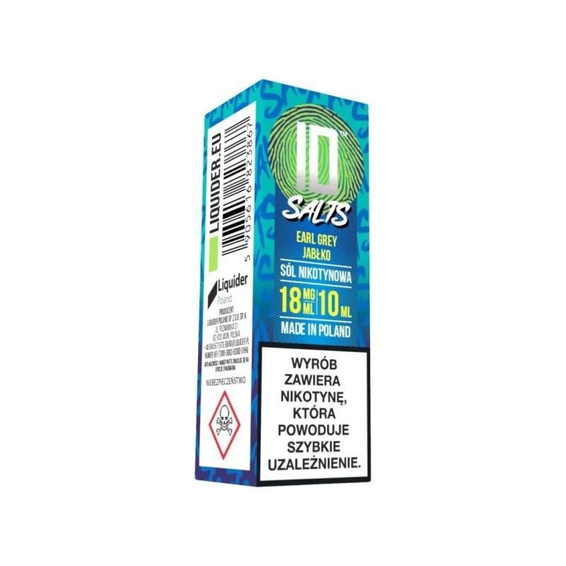 ID Salt - 10 ml Earl Grey Apple 18mg | EliqVapoteur