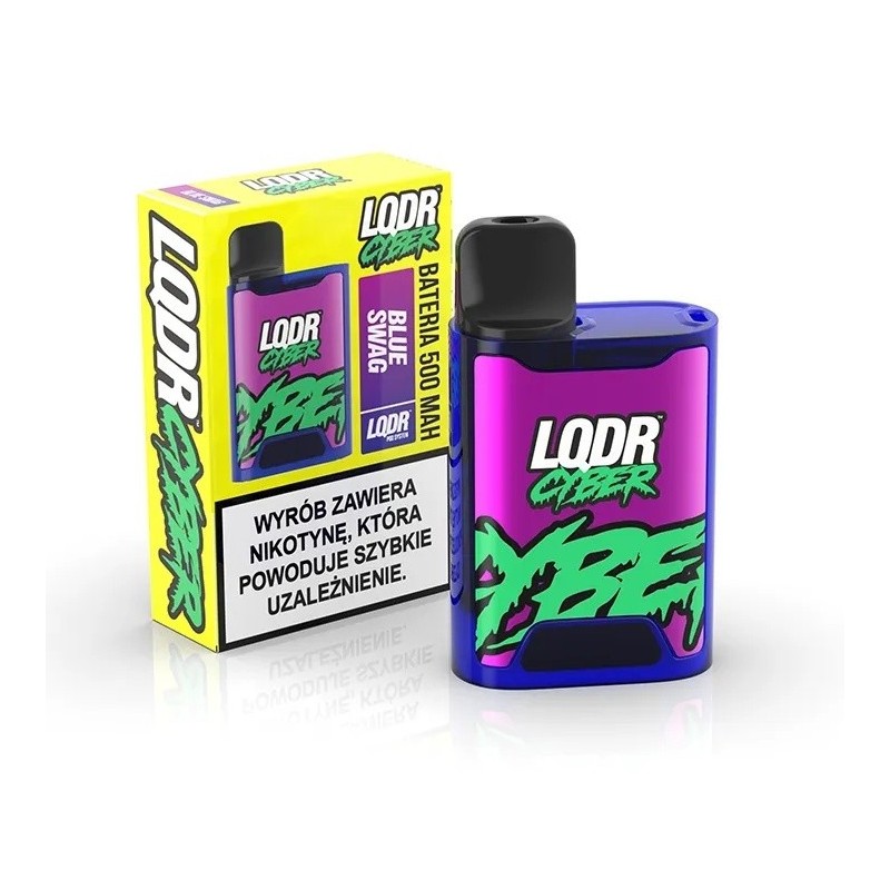 Batterie 500mAh LQDR Cyber - Blue Swag | EliqVapoteur