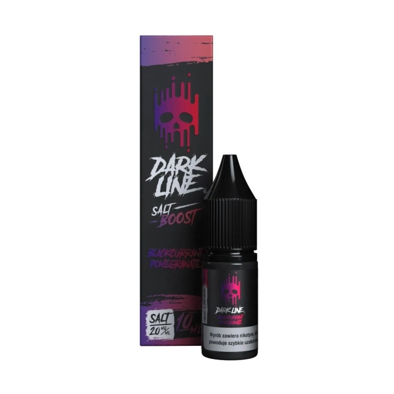 Dark Line Boost Salt 10ML - Blackcurrant Pomegranate 20MG | EliqVapoteur
