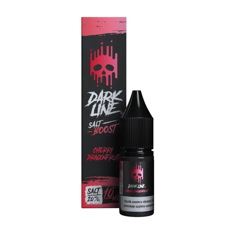 Liquid Dark Line Boost Salt 10ML - Cherry Dragonfruit 20MG | Eliq Vapoteur