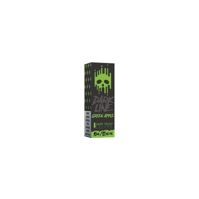 E-liquide DARK LINE 10ml - Pomme Verte 12mg | EliqVapoteur