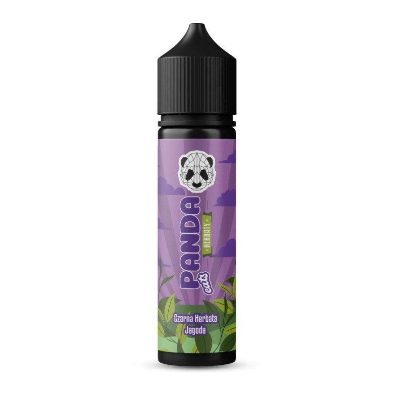 Panda Teas 10/60ml - Black Tea Blueberry | EliqVapoteur