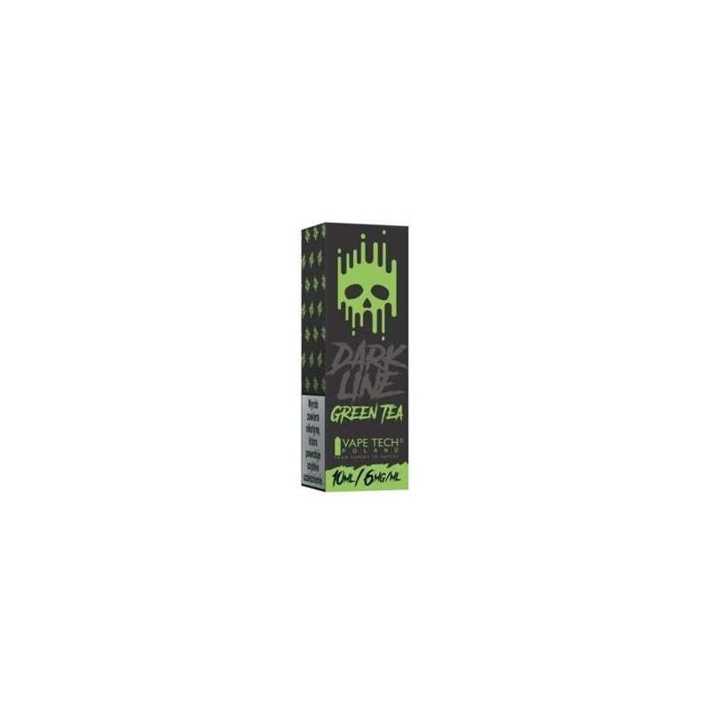 Liquid DARK LINE 10ml - Green Tea 6mg  | Eliq Vapoteur