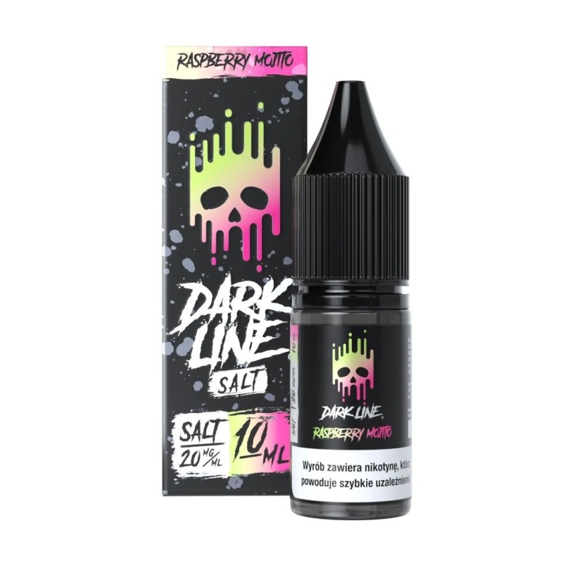 Dark Line Salt 10ml - Raspberry Mojito 20mg | EliqVapoteur