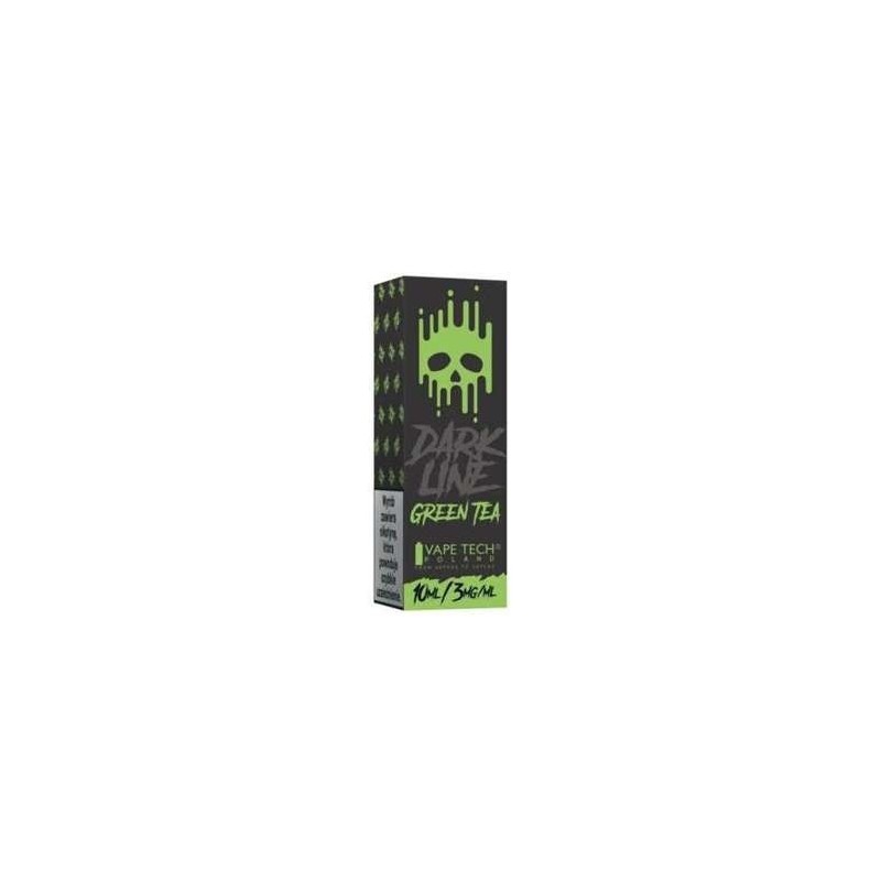 Green Tea E-liquid DARK LINE 10ml 3mg | EliqVapoteur