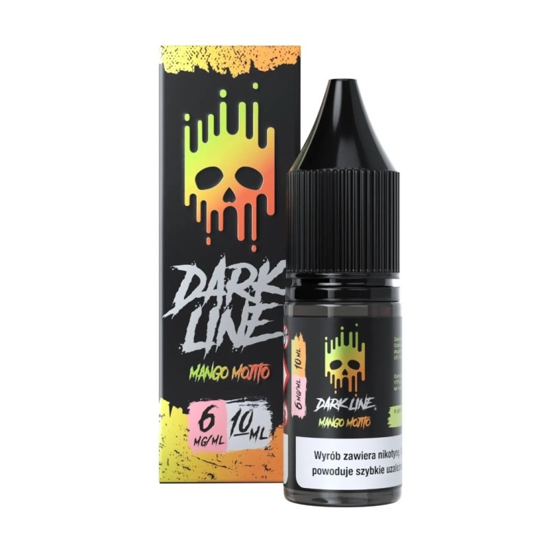 Dark Line E-liquid 10ml - Mango Mojito 6mg | EliqVapoteur