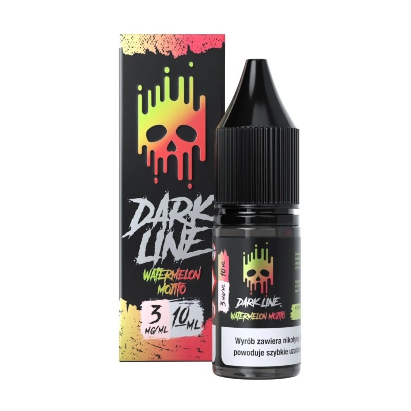 Liquid Dark Line 10ml - Watermelon Mojito 3mg | Eliq Vapoteur