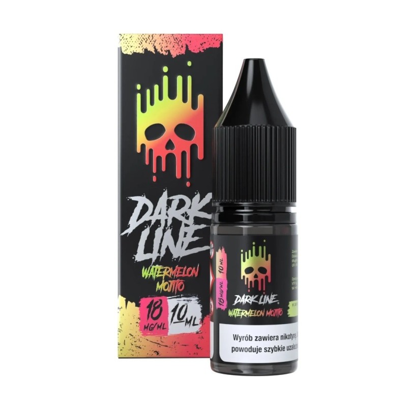Dark Line E-liquid 10ml - Watermelon Mojito 18mg | EliqVapoteur