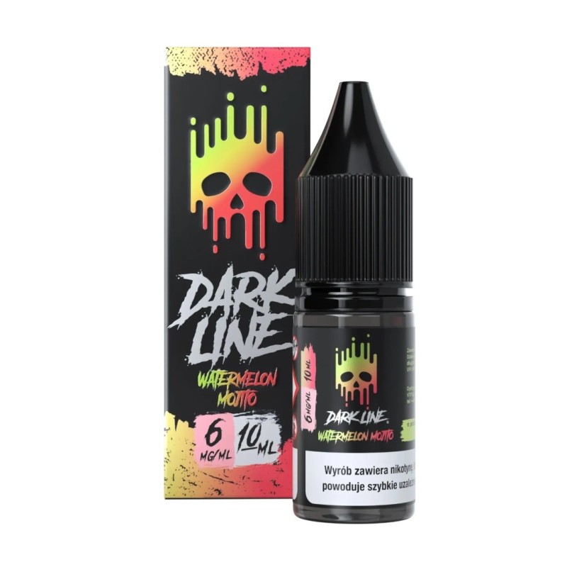 E-liquide Dark Line 10ml - Pastèque Mojito 6mg | EliqVapoteur