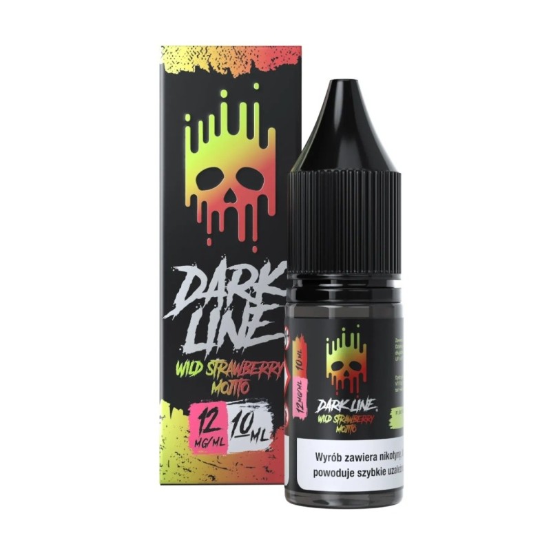 Liquid Dark Line 10ml - Wild Strawberry Mojito 12mg | Eliq Vapoteur