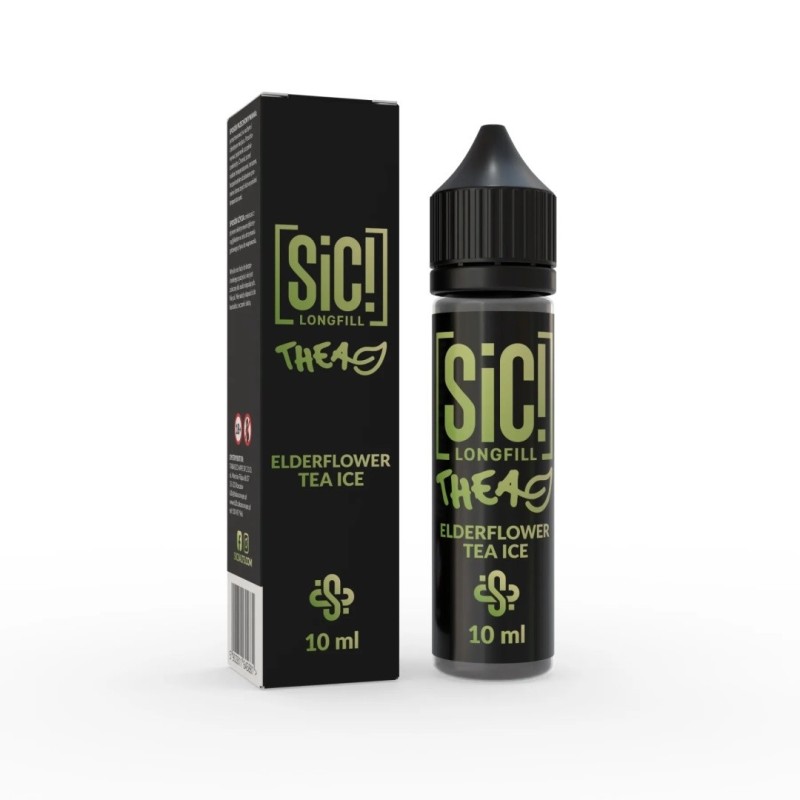 Longfill SiC! 10/60ml - Elderflower Tea Ice | EliqVapoteur