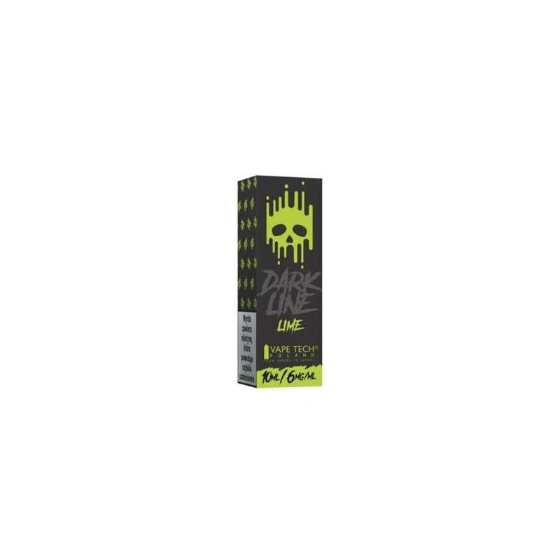 Liquid DARK LINE 10ml - Lime 6mg  | Eliq Vapoteur