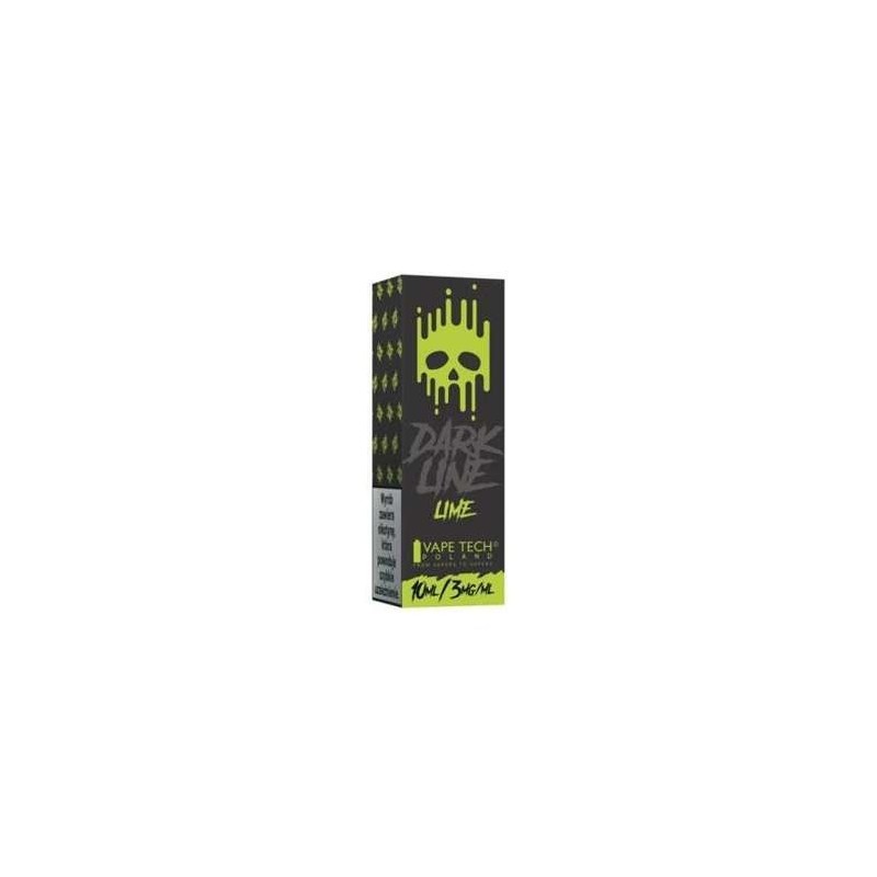 Liquid DARK LINE 10ml - Lime 3mg  | Eliq Vapoteur