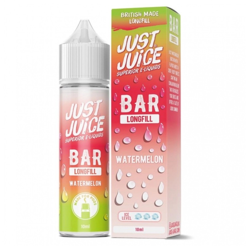 Longfill Just Juice Bar 10/60ml - Watermelon | Eliq Vapoteur