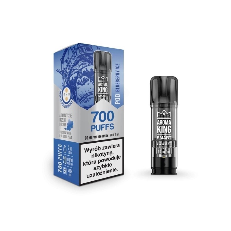 Wkład Aroma King Smart - Blueberry 20mg | Eliq Vapoteur