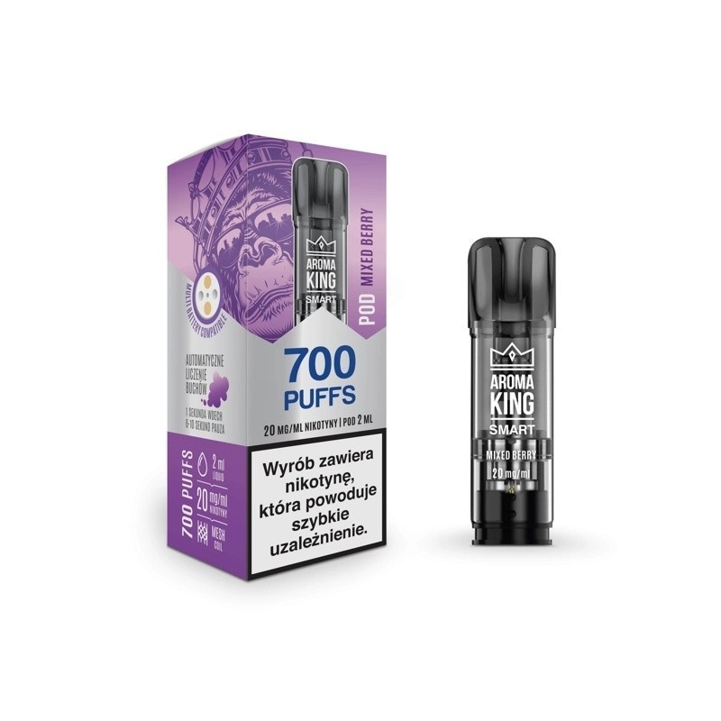 Wkład Aroma King Smart - Mixed Berry 20mg | Eliq Vapoteur