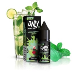 Only Double Salt 10ml - Fresh Menthol Mojito 20mg | EliqVapoteur