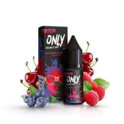 E-liquide Only Double Salt 10ml - Framboise Myrtille Cerise Glacée 20mg | EliqVapoteur