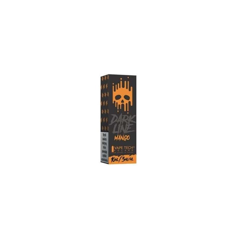 Liquid DARK LINE 10ml - Mango 3mg  | Eliq Vapoteur